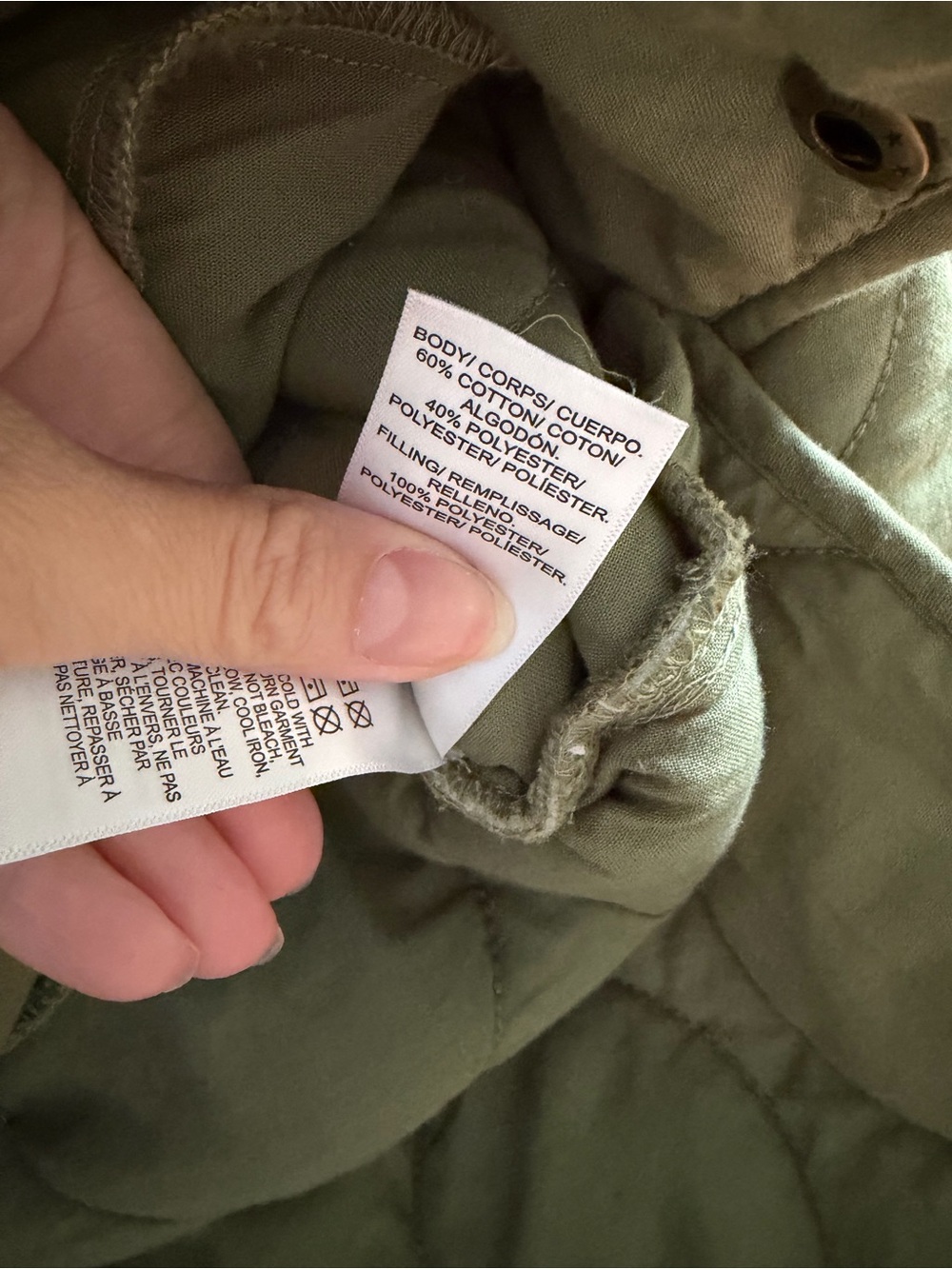 LUCKY BRAND QUILTED COAT - Picture 7 of 8